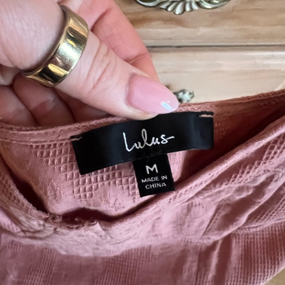 Lulu's Dusty Rose Maxi Dress - Picture 3 of 4